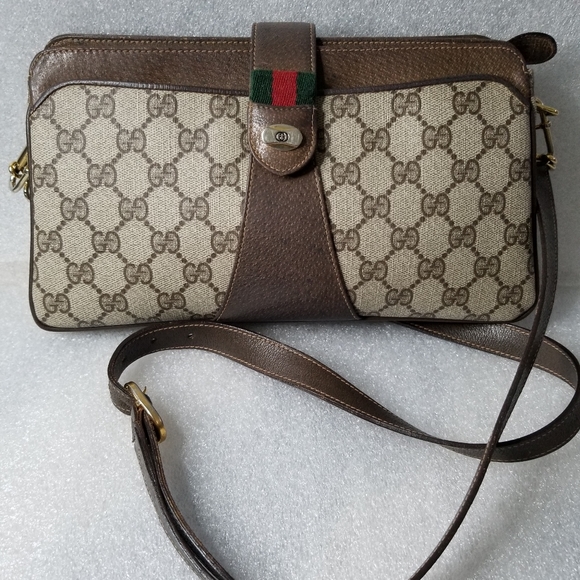 Authentic Vintage Gucci Rare Crossbody - Picture 1 of 10